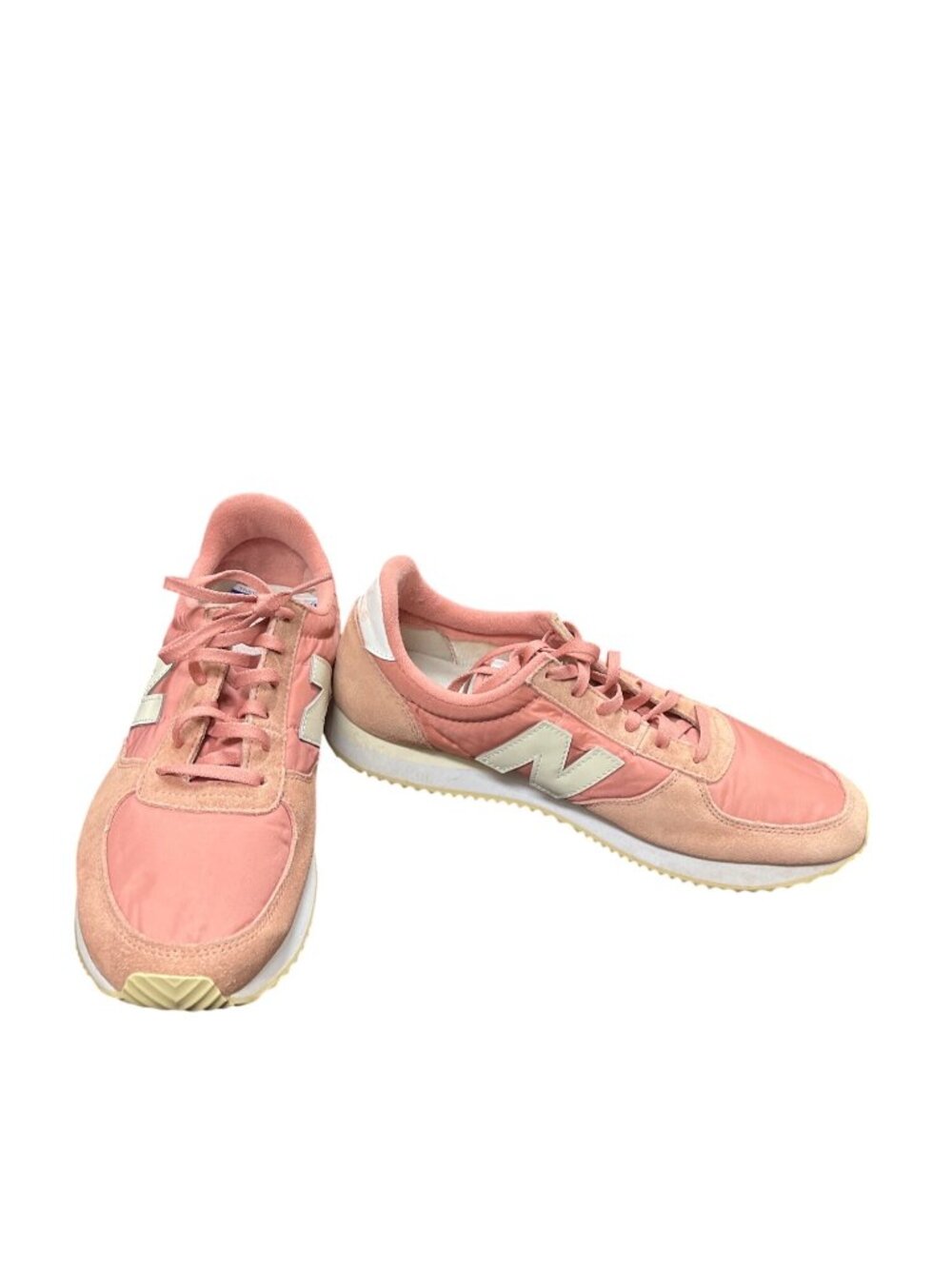 New Balance 220 wms pink white classic retro running sneakers sz 9.5 SKU 10-434